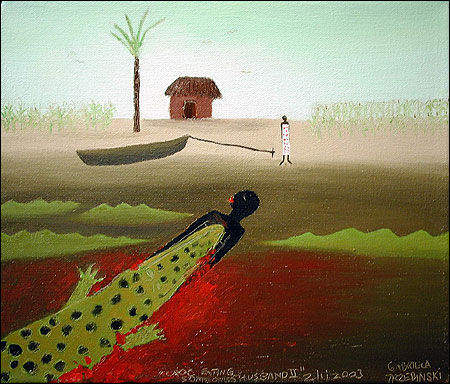 CROC EATING SOMEONE'S HUSBAND II 